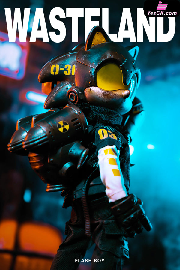 Original Wasteland Flash Boy & Plumber Art Toys - WeArtDoing Studio [In-Stock] Full Payment / Flash Boy Yellow Original