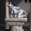 Original Wolf Girl Parent-Child Stone Statue - Yi Jie Mei Xue Studio [Pre-Order]