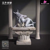 Original Wolf Girl Parent-Child Stone Statue - Yi Jie Mei Xue Studio [Pre-Order]