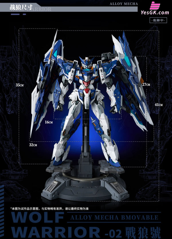 Original Wolf Warrior Statue - Animester Studio [Pre-Order] Design