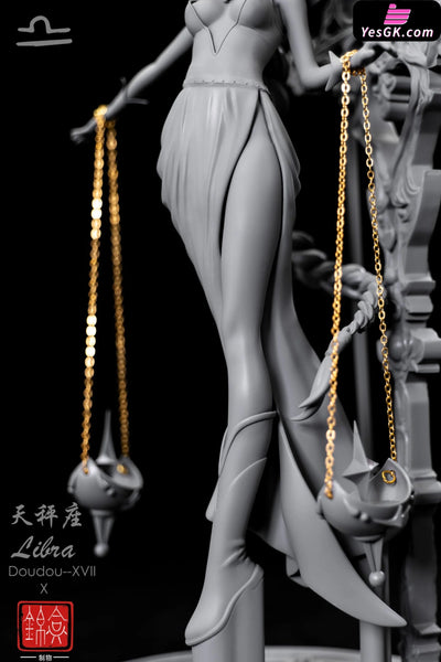 Original Zodiac Signs Series Libra White Mold Statue - Gemhoo Made Studio [Pre-Order] Design