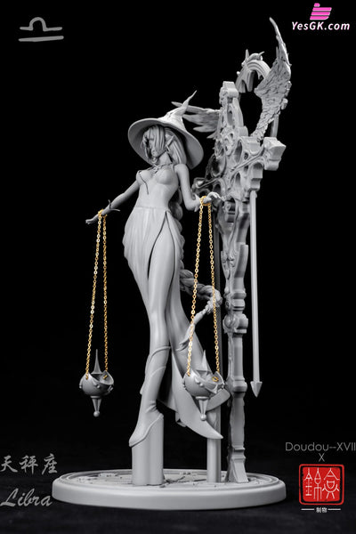 Original Zodiac Signs Series Libra White Mold Statue - Gemhoo Made Studio [Pre-Order] Design