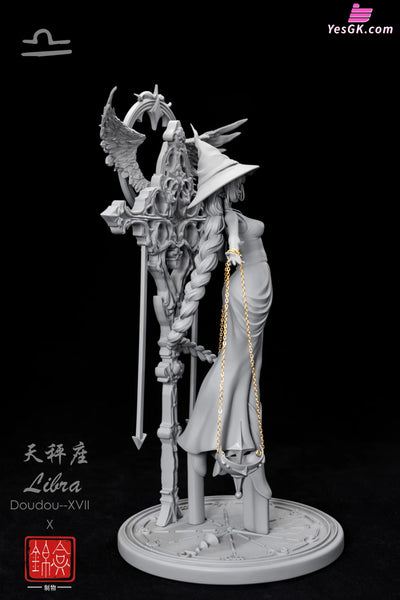 Original Zodiac Signs Series Libra White Mold Statue - Gemhoo Made Studio [Pre-Order] Design