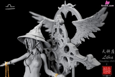 Original Zodiac Signs Series Libra White Mold Statue - Gemhoo Made Studio [Pre-Order] Design