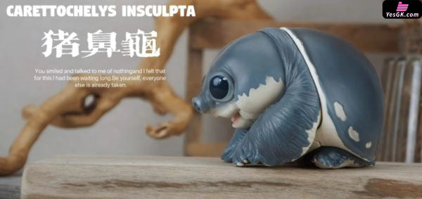 Original Zoo Turtle Big-headed Turtle & Pig-nosed Turtle Statue - Natural Science Book Studio [In-Stock] - Original
