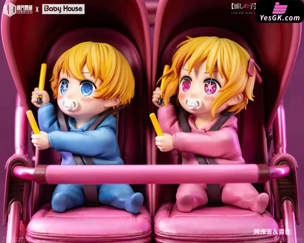 Oshi no Ko Aqua & Ruby Otaku Art GK Statue - Mo Jie Wu Du Studio & Baby House Studio [Pre-Order] - Others
