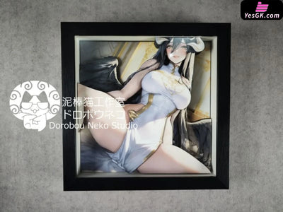 Overlord Albedo Detachable 3D Poster - Dorobou Neko Studio [In-Stock] - Full Payment - Overlord