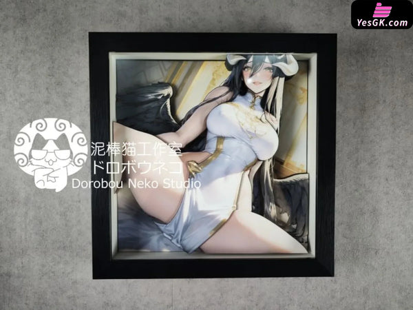 Overlord Albedo Detachable 3D Poster - Dorobou Neko Studio [In-Stock] - Full Payment - Overlord