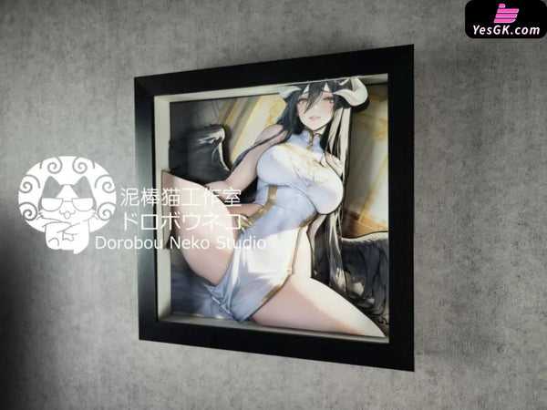 Overlord Albedo Detachable 3D Poster - Dorobou Neko Studio [In-Stock] - Full Payment - Overlord