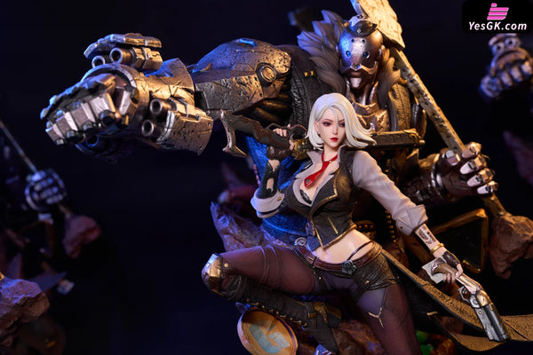 Overwatch Complementary Project #1 Ashe & Scourge Statue - Coolbear Studio [In-Stock] - Overwatch