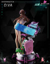Overwatch Game Girl D.va Statue Pointer bear Studio [In Stock] Full Payment / Advanced Overwatch