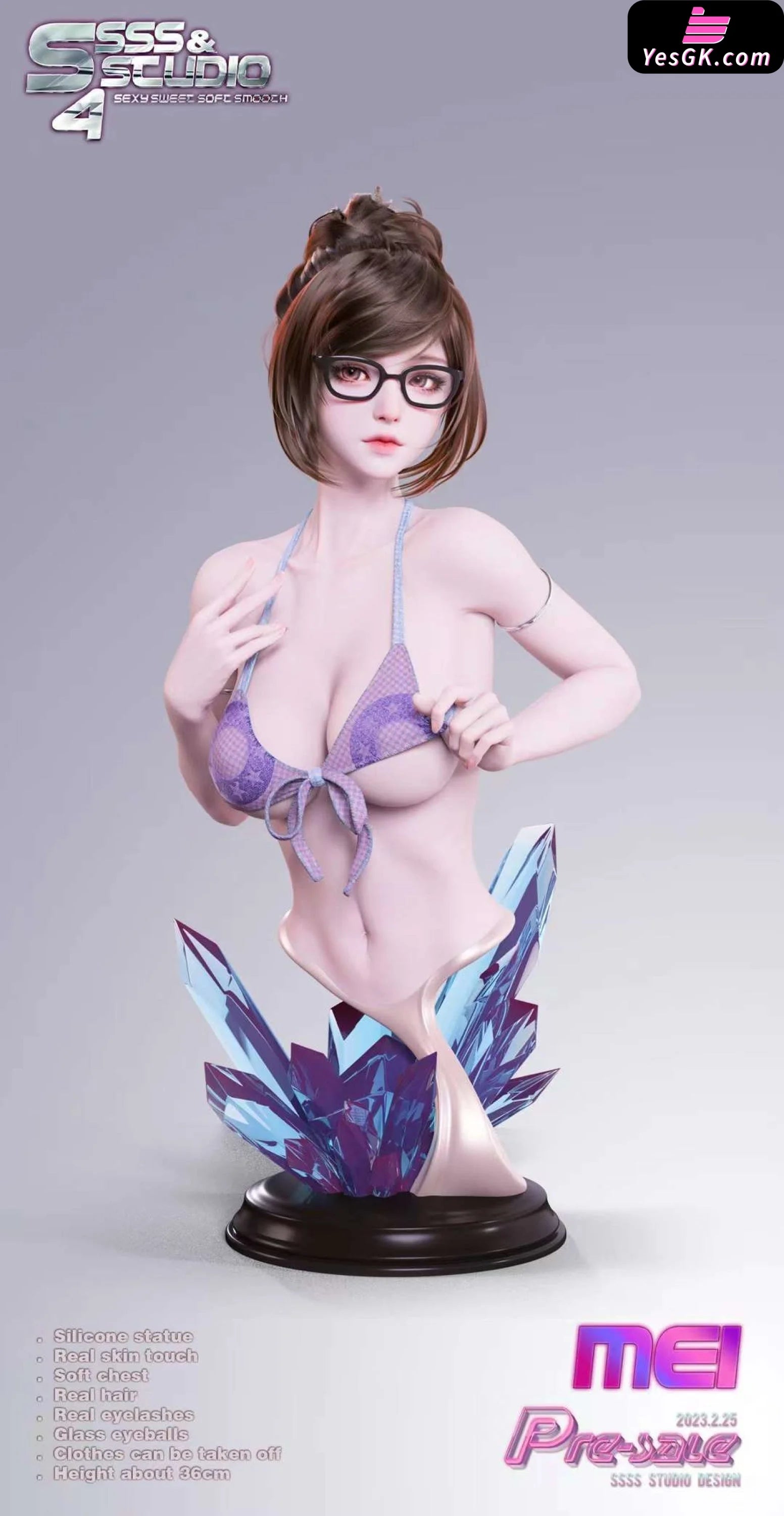 Overwatch Mei Statue - Super Sexy Statue Studio  YesGK