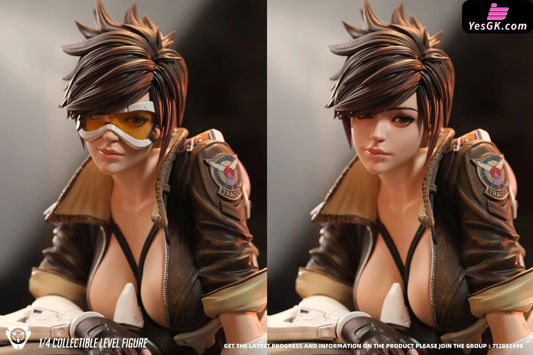 Overwatch Tracer Resin Statue - Dtalon Studio [Pre-Order]