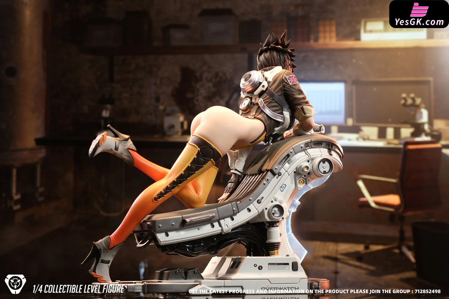 Overwatch Tracer Resin Statue - Dtalon Studio [Pre-Order]