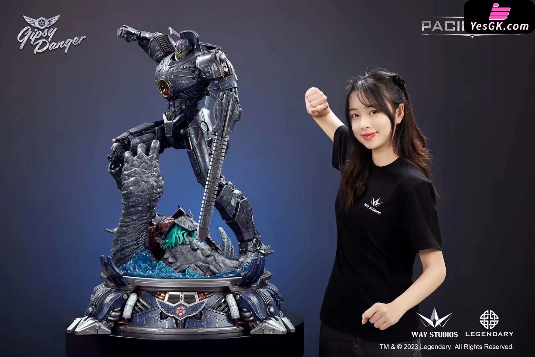 Pacific Rim Gipsy Danger Statue - Way Studio [Pre-Order]