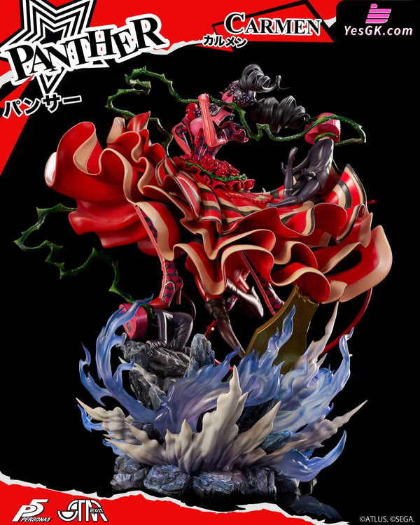 PANTHER Ann Takamaki with Carmen (Licensed) Statue - STAREXVA Studio [Pre-Order] Others