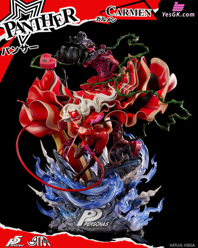 PANTHER Ann Takamaki with Carmen (Licensed) Statue - STAREXVA Studio [Pre-Order] Others