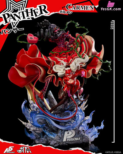 PANTHER Ann Takamaki with Carmen (Licensed) Statue - STAREXVA Studio [Pre-Order] Others
