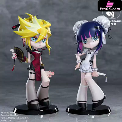 Panty & Stocking with Garterbelt Panty & Stocking 1/6 GK Statue - Meng Ya Xiang Studio [Pre-Order] - Deposit / Chibi
