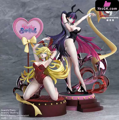 Panty & Stocking with Garterbelt Panty & Stocking 1/6 GK Statue - Meng Ya Xiang Studio [Pre-Order] - Full Payment