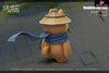 Party Animals Bamboo Hat Dog Statue - Sure Studio [Pre - Order] Others