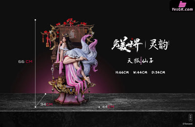 Perfect World Anime: Celestial Fox Fairy 1/4 Scale Statue (Licensed) - LingYun Studio [Pre-Order] Chinese Style