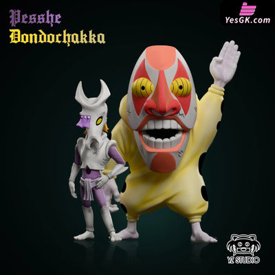 Pesshe Gatiishe & Dondochakka Bilstin GK Statue - YZ Studio [Pre-Order] Deposit Bleach