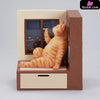 Philosopher Cat at the Windowsill Licensed Statue - JXK Studio [Pre-Order] - Deposit / JXK317-D - Original Design