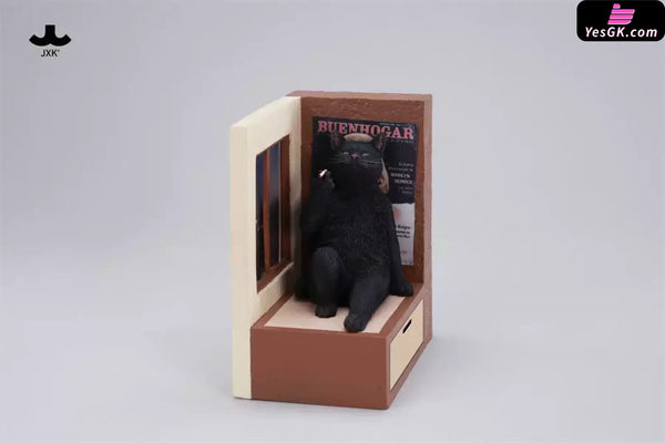 Philosopher Cat at the Windowsill Licensed Statue - JXK Studio [Pre-Order] - Original Design