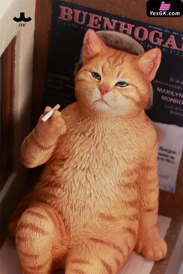 Philosopher Cat at the Windowsill Licensed Statue - JXK Studio [Pre-Order] - Original Design