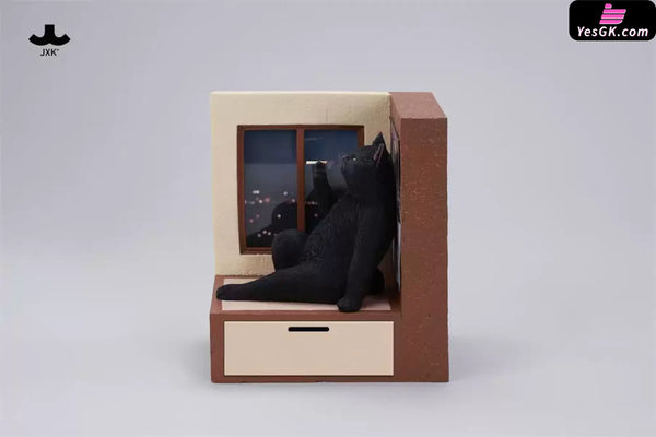 Philosopher Cat at the Windowsill Licensed Statue - JXK Studio [Pre-Order] - Original Design