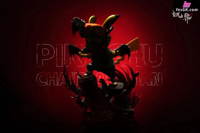 Pikachu & Denji Statue - Wan Jie Studio [Pre-Order]