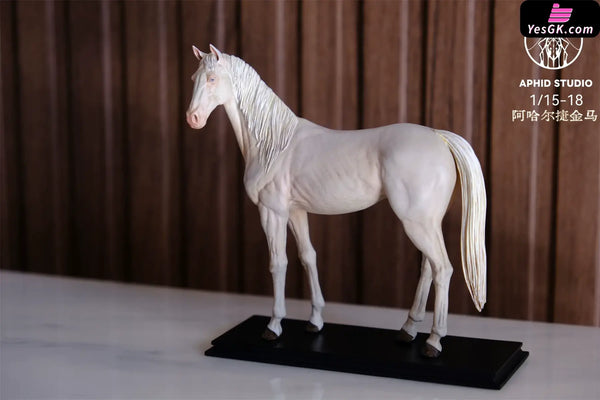 Planet Earth Series 009 Akhal Teke Horse Statue - Aphid Studio [Pre-Order Closed] - Full Payment / 1/35 Scale White
