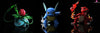 Pokémon 1/10 Wartortle & Krabby GK Statue - Yi Zhi Qian Bi Studio [Pre-Order] Deposit / Snow color / Wartortle Pokémon