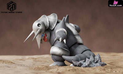 Pokémon 1/20 Aggron Statue - Flying Mouse Studio [Pre-Order] Deposit / Battle Damage Version