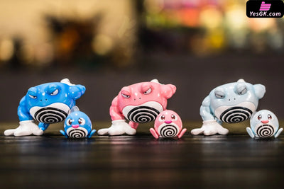 Pokemon 1/20 Fitness Poliwrath Group One Arm Push Ups GK Statue - Rocket Team Studio [In-Stock] - Full Payment - Pokemon