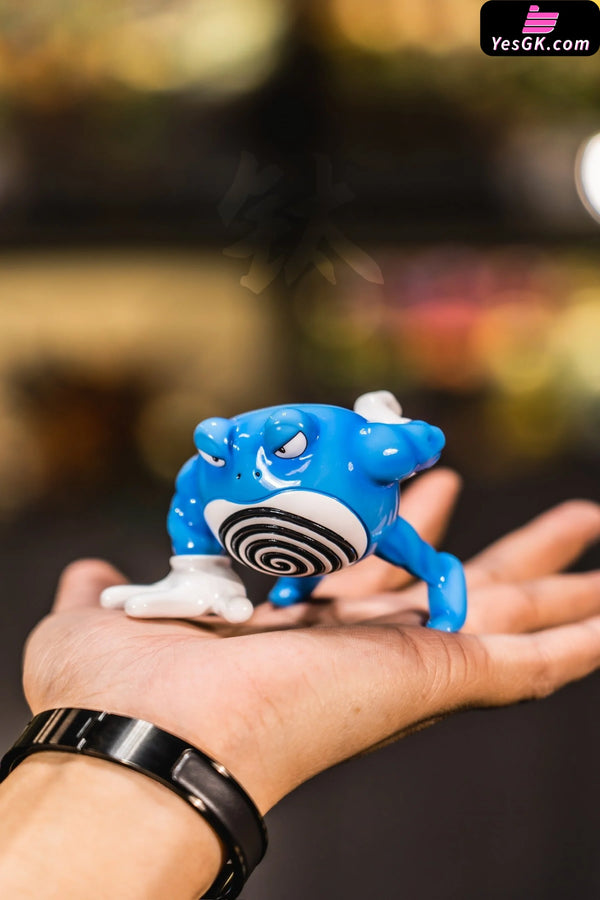Pokemon 1/20 Fitness Poliwrath Group One Arm Push Ups GK Statue - Rocket Team Studio [In-Stock] - Full Payment - Pokemon