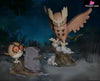 Pokémon 1/20 Noctowl & Hoothoot GK Statue - Mo Yu Studio [Pre-Order] Deposit / Primary color Pokémon