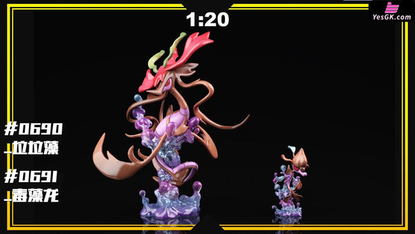 Pokémon 1/20 Pokédex Completion 1/20 GK Statue - SXG Studio [Pre-Order] - Deposit / Original Color / Dragalge Group