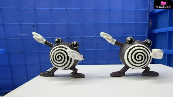 Pokemon 1/20 Pokedex Series Poliwhirl GK Statue - Ts Studio [In-Stock] - Full Payment / Lacquer Version / Anime Color