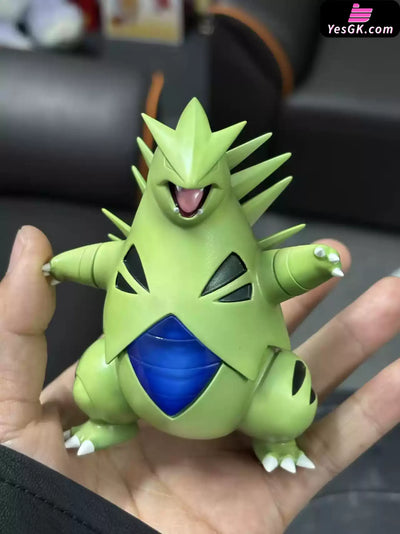 Pokemon 1/20 Pokedex Series Tyranitar Statue - Tong Qu Studio [In-Stock] - Full Payment / Original Color Transparent