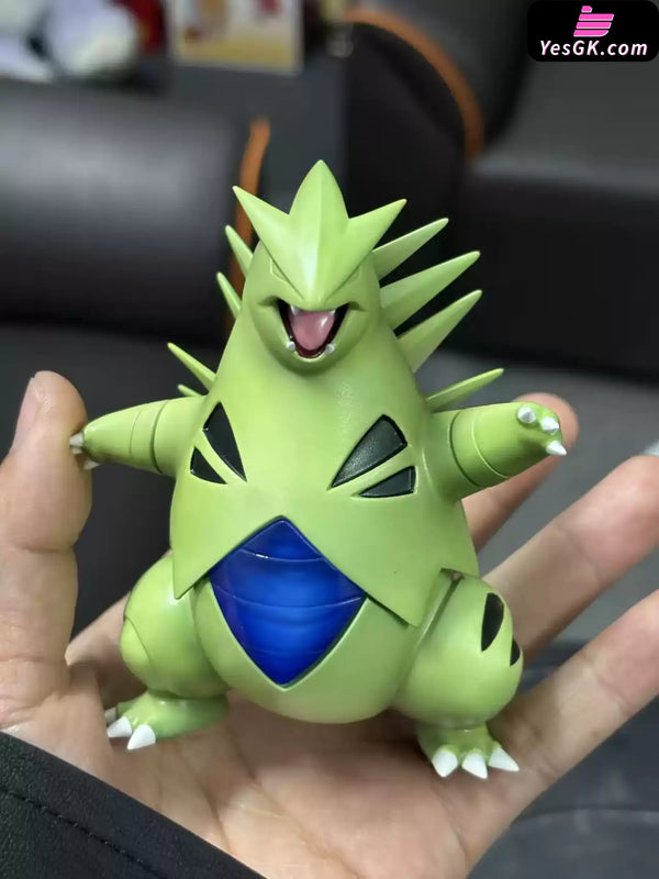 Pokemon 1/20 Pokedex Series Tyranitar Statue - Tong Qu Studio [In-Stock] - Full Payment / Original Color Transparent
