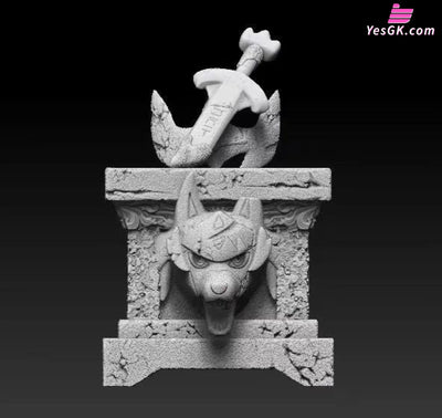 Pokémon 1/20 Pokédex Series Zacian & Zamazenta GK Statue - Jiang Studio [Pre-Order Closed] Deposit / C Zacian + Rusted