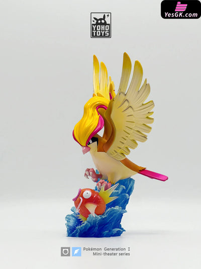 Pokémon 1/20 Scale Diorama Series: Dodrio Statue - Yohotoys Studio [Pre-Order]