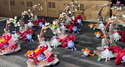 Pokémon 1/20 Scale World Erika & Vileplume Group GK Statue - GB PIXEL Studio [In-Stock] Pokémon