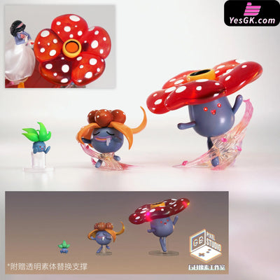 Pokémon 1/20 Scale World Erika & Vileplume Group GK Statue GB PIXEL Studio [Pre Order] Deposit / C: Original Vileplume