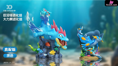 Pokémon 1/20 Scale World Feraligatr & Swampert Evolution Group GK Statue - XO Studio [Pre-Order] Deposit / Feraligatr