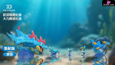 Pokémon 1/20 Scale World Feraligatr & Swampert Evolution Group GK Statue - XO Studio [Pre-Order] Deposit / Feraligatr