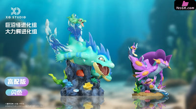 Pokémon 1/20 Scale World Feraligatr & Swampert Evolution Group GK Statue - XO Studio [Pre-Order] Deposit / Feraligatr