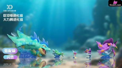 Pokémon 1/20 Scale World Feraligatr & Swampert Evolution Group GK Statue - XO Studio [Pre-Order] Deposit / Feraligatr